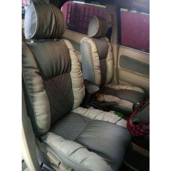 Sarung Jok Motif Sova Calya Sigra Avanza Rush Xpander All 3Baris Bahan  Cherokee