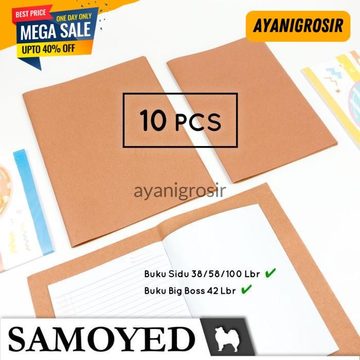 

MURAH MERIAH SAMPUL BUKU KERTAS COKLAT / BROWN PAPER BOOK COVERS SAMOYED BKCV-BNP BY AYANI GROSIR !!