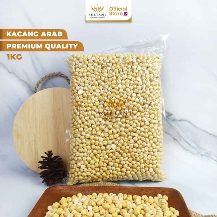 

TERLENGKAP KACANG ARAB SULTANI 1KG PREMIUM QUALITY
