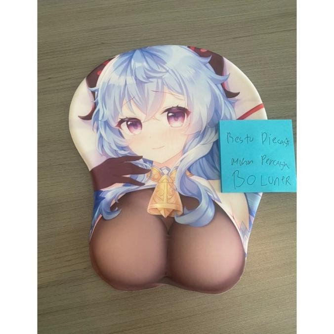 Mouse Pad Oppai Anime Mousepad Import Pc Mouse Op Pai Empuk Premium