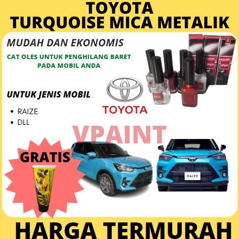 Cat Mobil Toyota Raize Biru..Termurah Termurah