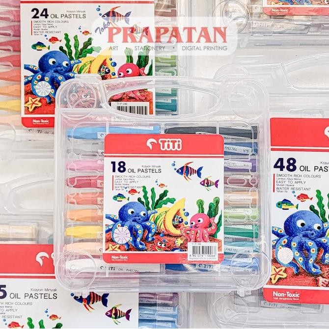 

Ready for You Titi Oil Pastel 12-55c TI-P | Crayon Minyak