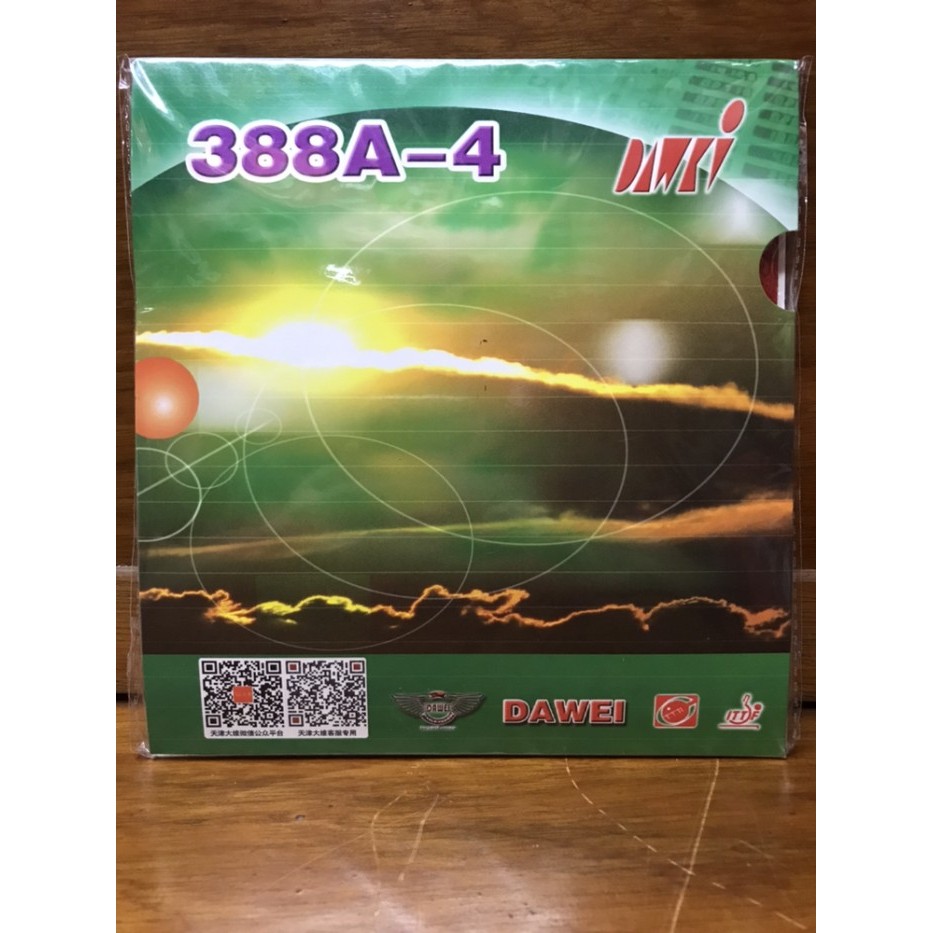 Karet Bet Bat Rubber Tenis Meja Pingpong Dawei 388A-4 Original