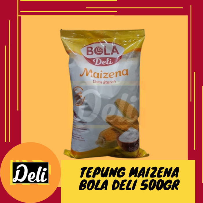 

Tepung Maizena Bola Deli 500gr/Tepung Pati Jagung Corn 500gr Bola Deli