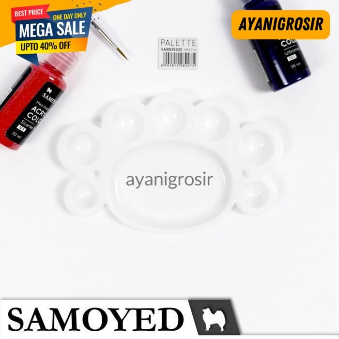 

EKSKLUSIF PALET LUKIS / CAT / PAINTING / PAINTER'S PALETTE SAMOYED PPLT-T16 BY AYANI GROSIR !!