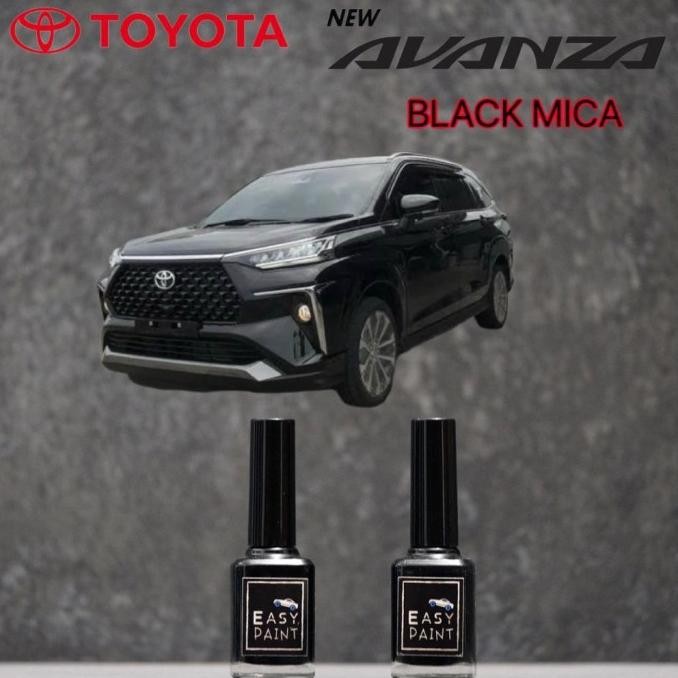 Cat Oles Black Mica Metalic Toyota Avanza Xenia 2022 Up Hitam Metalik Asli