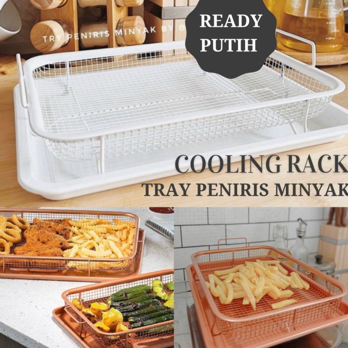 Cooper Crisper Tray Fika / Oven Tray / Peniris Minyak