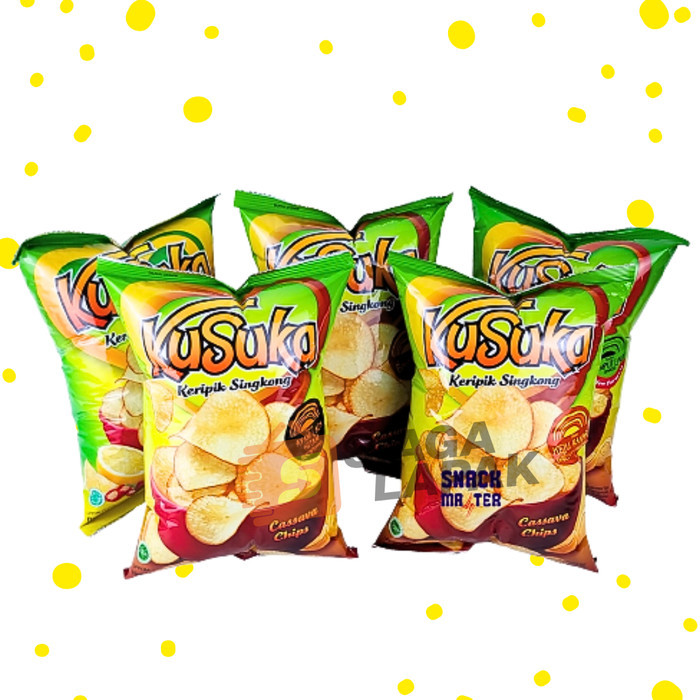 

KOMPLIT Kusuka Keripik Singkong 60gr All Varian Aneka Rasa