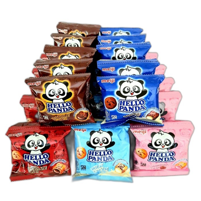 

TERBAIK Biskuit Hello Panda renceng 10 8g