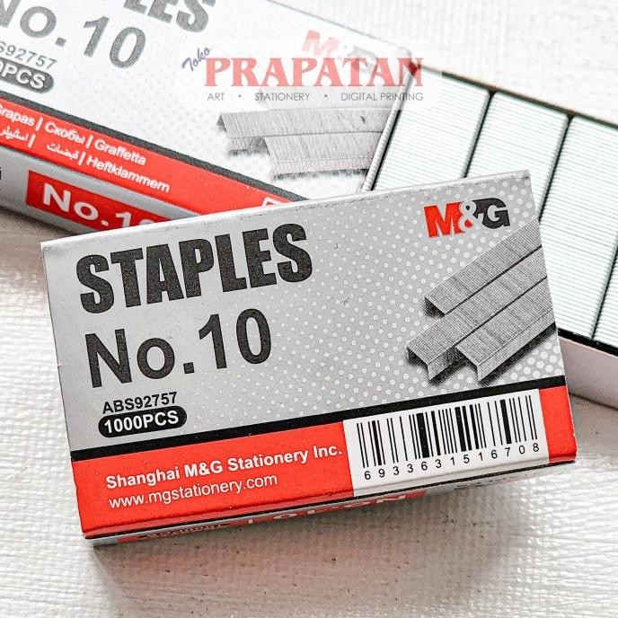 

Eksklusif Isi Staples M&G No.10 ABS92757 | Refill Stapler