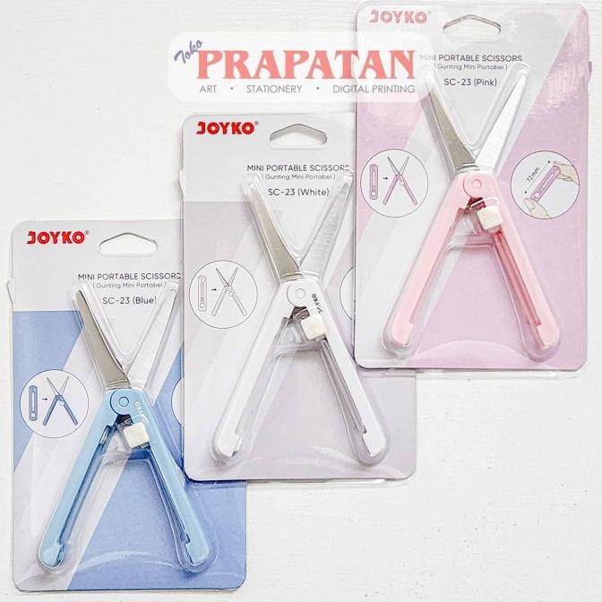

Ready for You Gunting Joyko Mini Portable SC-23 | Joyko Scissors