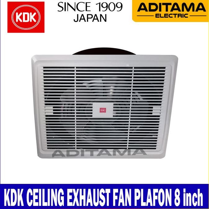 CEILING EXHAUST FAN PLAFON KDK 20TGQ2/20TGQ1/ EXHAUST KDK 20TGQ 8"inch