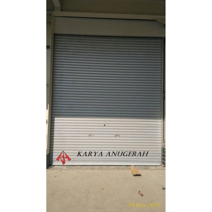 Rolling Door Besi Galvalum