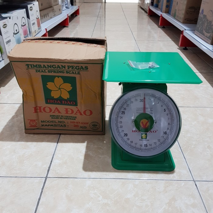 Timbangan Duduk 30Kg Piring Datar/Timbangan Hoadao Vietnam