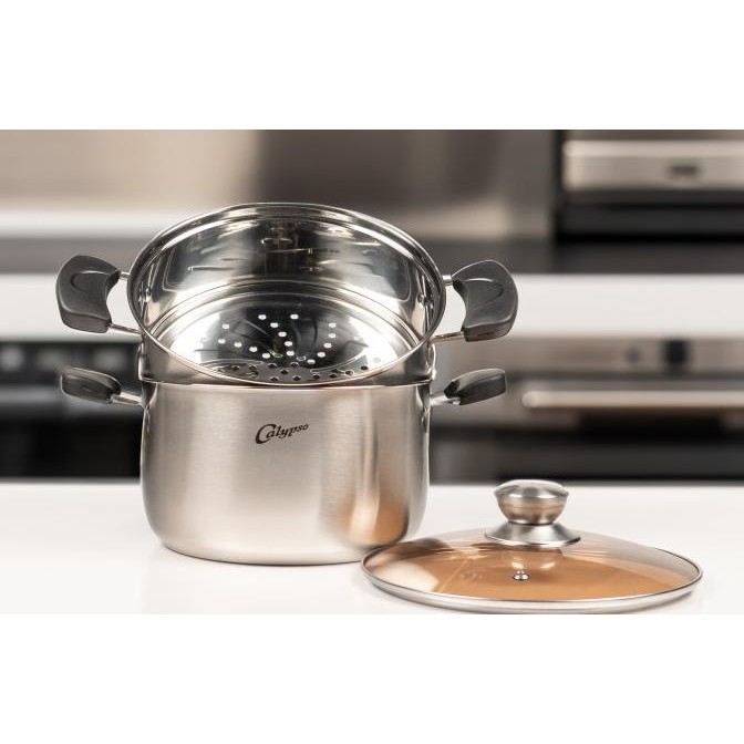Calypso Panci Kukus Panci Susu Panci Sup Panci Multifungsi Steamer LM99