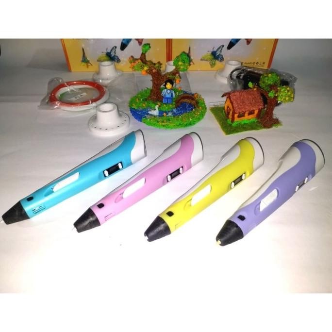 

Pena 3 Dimensi 3D Pen Generation 2 New Model Ultra Slim Stereoscopic