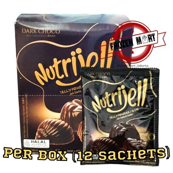 

NUTRIJELL Dark Choco / Agar Agar Instant / Konnyaku Jelly Powder 30 Gr