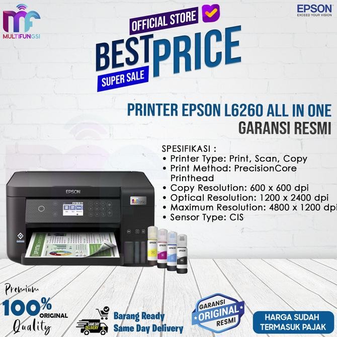 

Printer Epson L6260 All in One Garansi Resmi L 6260