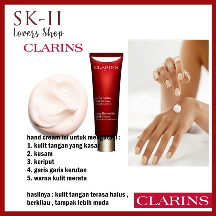 Hilm - Clarins Super Restorative Hand Cream 100 Ml
