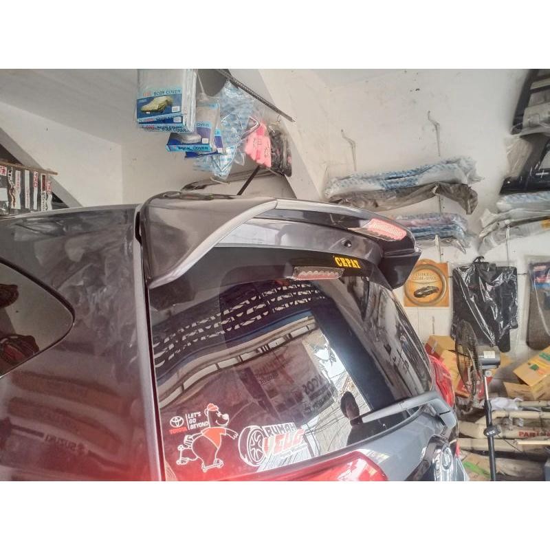 Spoiler Calya, Spoiler Sigra New Model Luxury Elegant + Lampu
