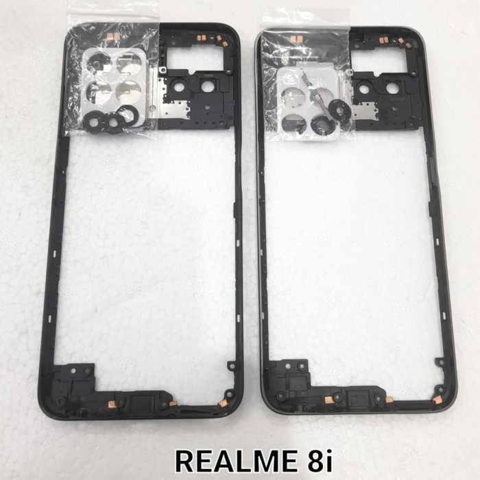 BEZEL TUTUP MESIN BESEL REALME 8I ORIGINAL