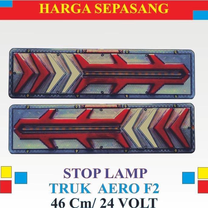 Lampu Stoplamp Led Running Sein Rem Mobil Truk Canter Hino Fuso Bak 2002