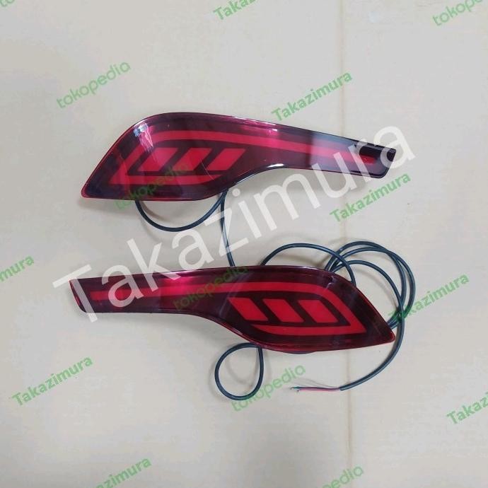 LED Lampu Relektor Bemper Belakang Mobil All New CRV TURBO 2018-2020