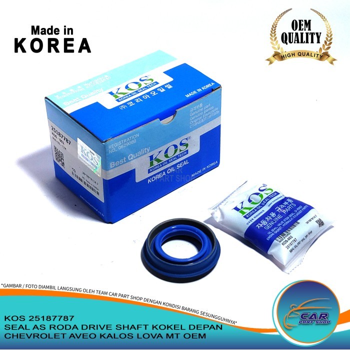 SEAL AS RODA DRIVE SHAFT KOKEL DEPAN CHEVROLET AVEO KALOS LOVA M/T OEM