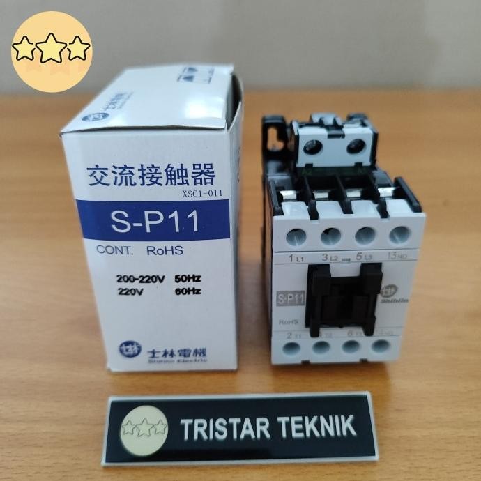 Kontaktor S-P11 S P11 Sp11 Sp-11 Sp 11 Shihlin Contactor Terbatas