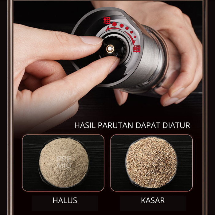 

Preo Bla Pepper Grinder Ggiling Gilingan Bumbu Lada Merica