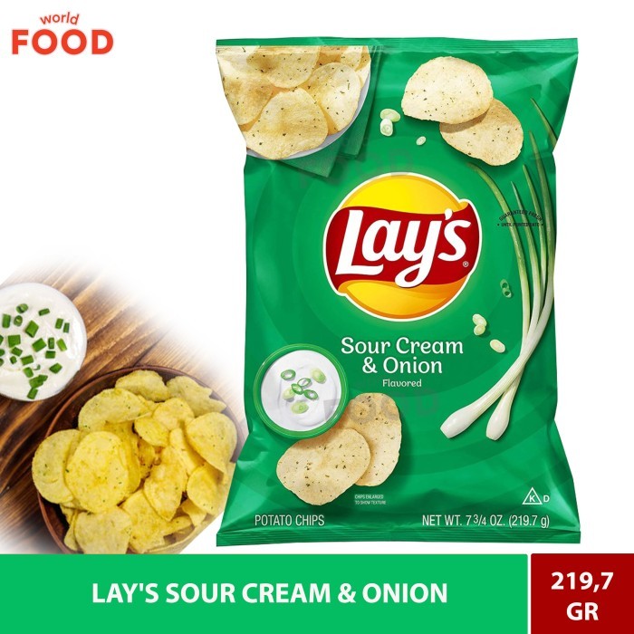 

Ready Gas!!! Lay'S Sour Cream & Onion 184.2Gr