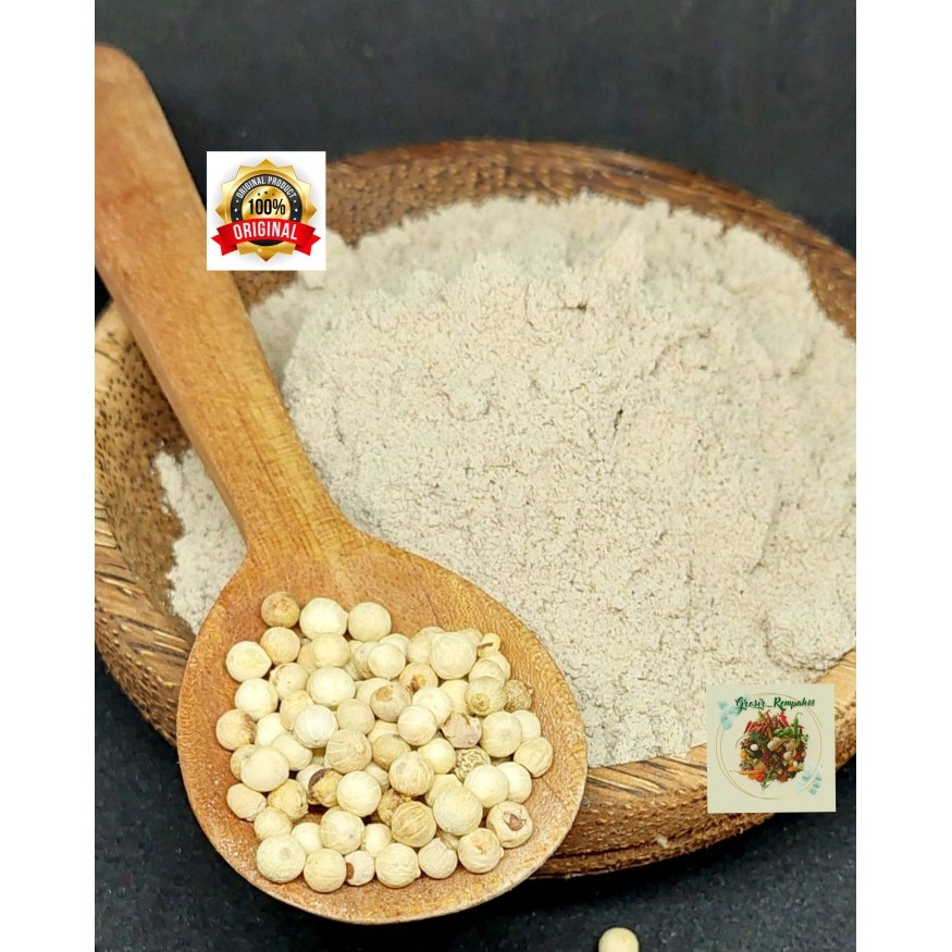 

Lada Putih Bubuk 1Kg / White Pepper Powder