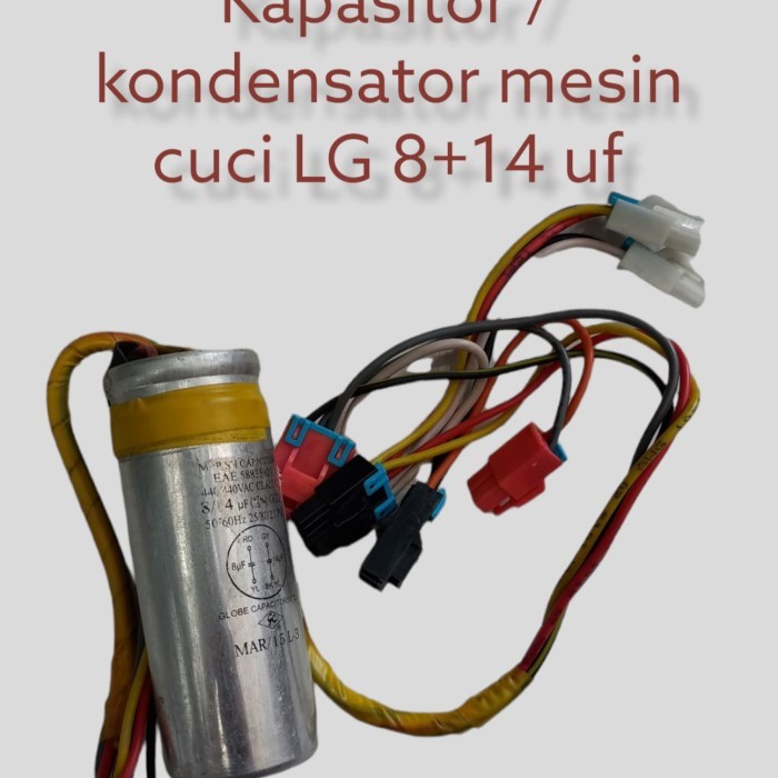 CAPASITOR/KONDENSOR MESIN CUCI LG 2 TABUNG