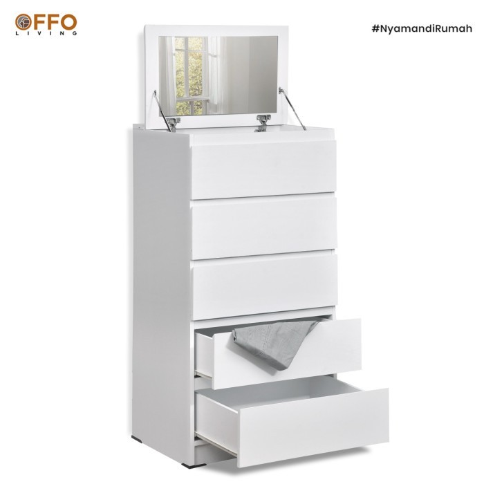 Offo Living - Drawers Dresser Lily - Meja Rias Drawer Lily - Meja Rias