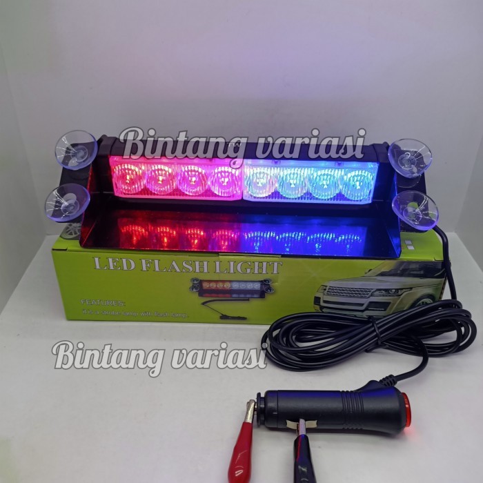 Lampu Led Strobo Dashboard Mobil