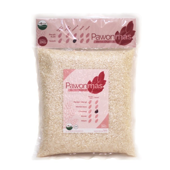 

TERBARU Pawonmas Beras Ciherang Organik Sosoh [2kg] BISA GRAB!