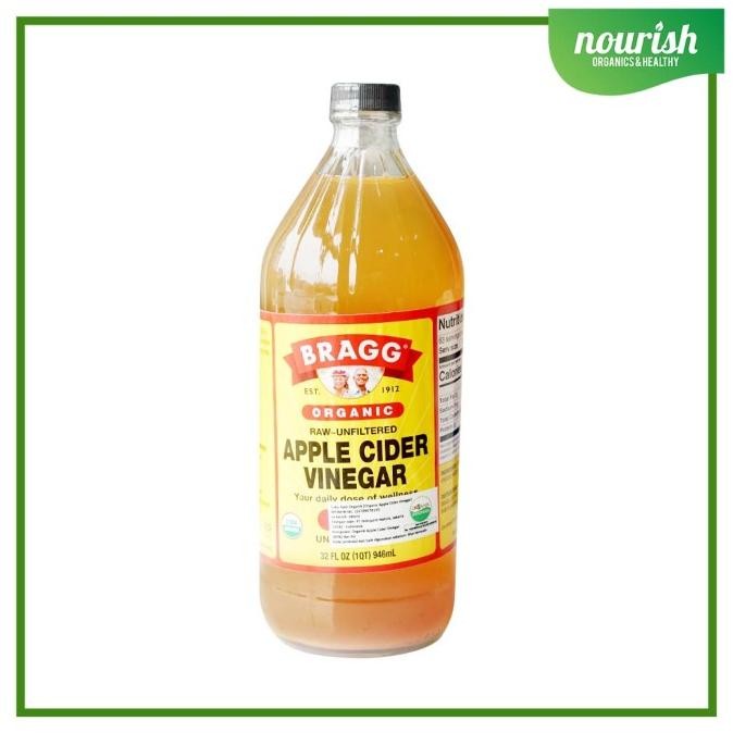 

Bragg, Organic Apple Cider Vinegar with The 'Mother', Raw-Unfiltered (