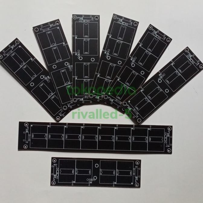 Pcb Jadwal Sholat Sevent 7 Segment 1 Inch Anode Baru