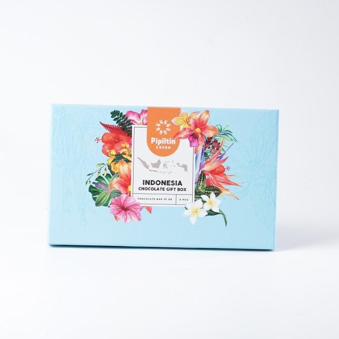 

Produk Baru!! Pipiltin Cocoa - Chocolate Bar Indonesia Gift Box 4 x 35gr