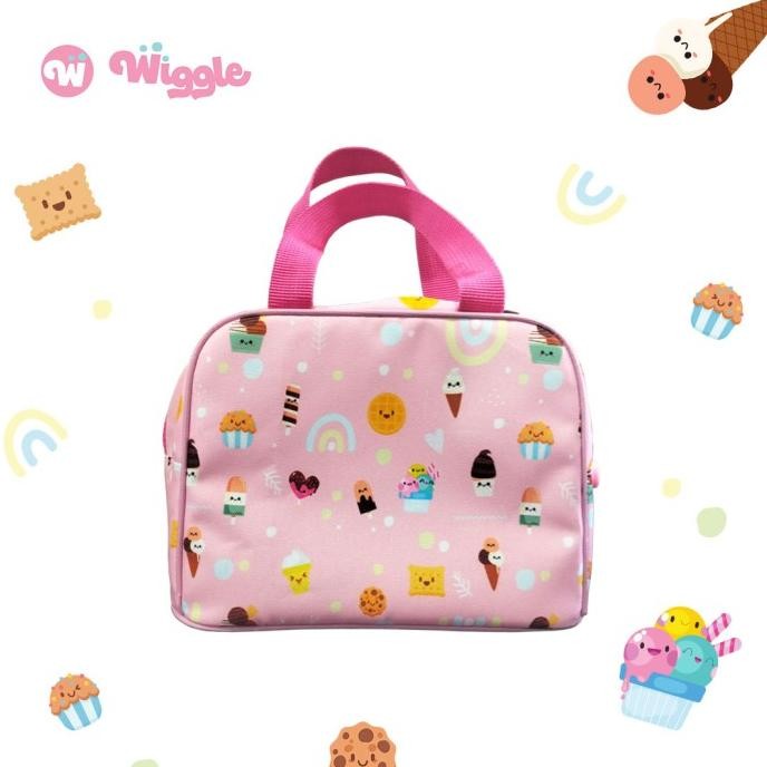 WIGGLE PINK DESSERT LUNCH BAG / TAS BEKAL