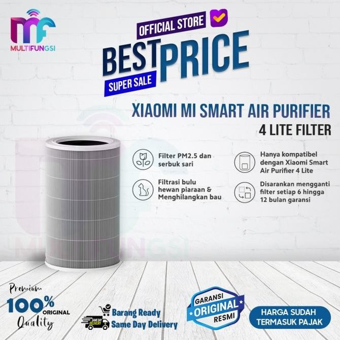 

Xiaomi Mi Smart Air Purifier 4 Lite - Penyaring/Pembersih Udara