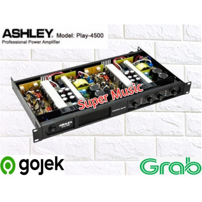 Power Ashley Play 4500 Original Power Amplifier Ashley 4 Channel