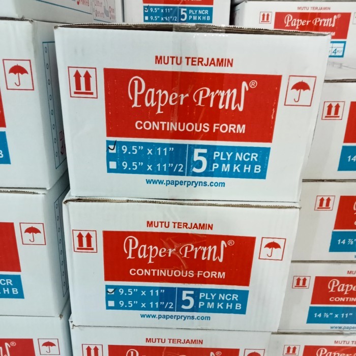 

NEW Kertas CF Continuous Form 5 Ply Utuh