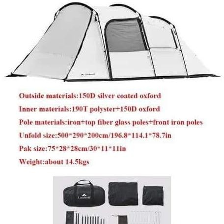 TERBARU - Tenda landwolf versi upgrade