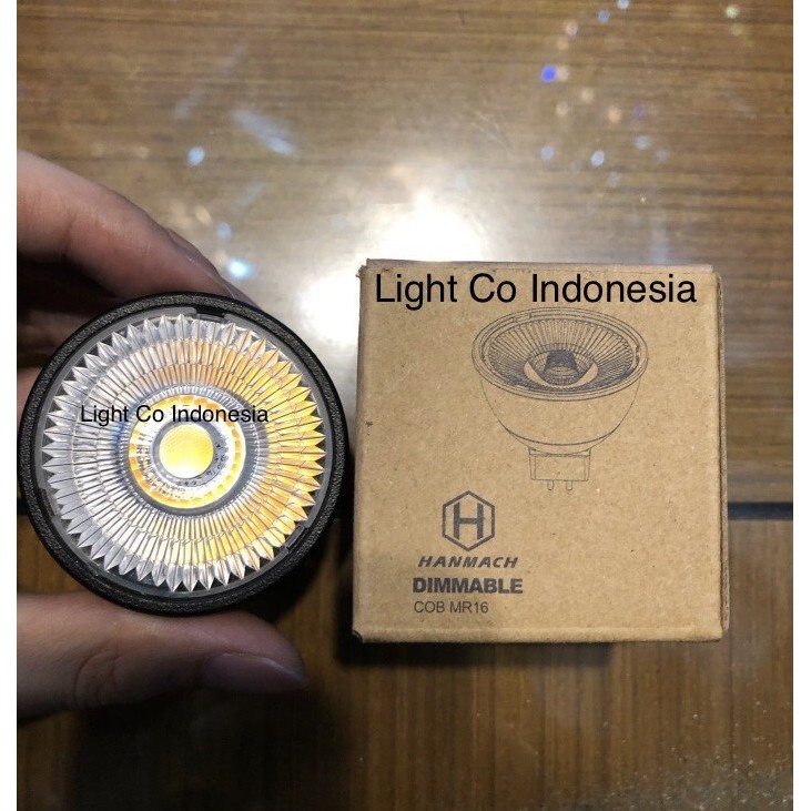 TERMURAH - Hanmac LED MR16 Dimmer 8w MR16 2700k 220v / Led Mr16 Dimmable