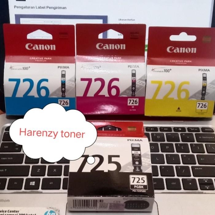 Tinta Canon Pg 725 Black + Cli 726 Original Ink Catridge