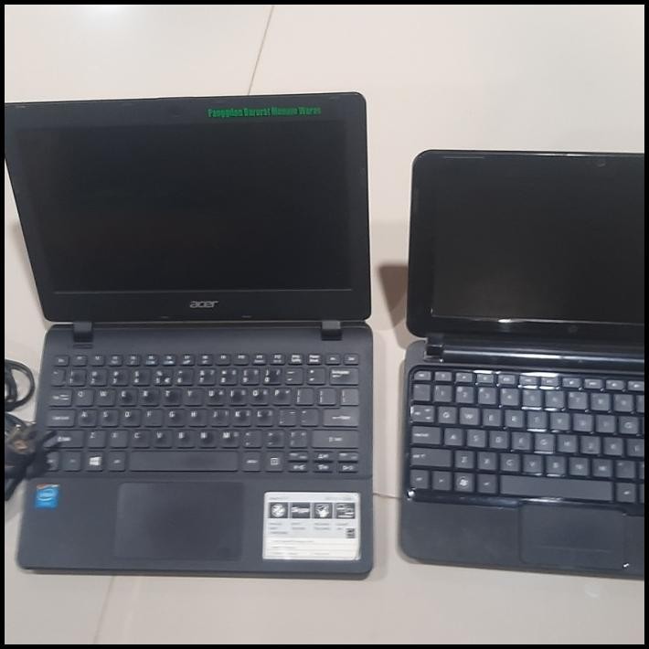 Khusus Gosend notebook bekas acer es1 111 dan Hp Mini