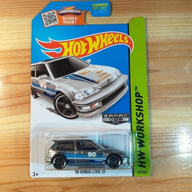 Hot Wheels Zamac 90 Honda Civic Ef