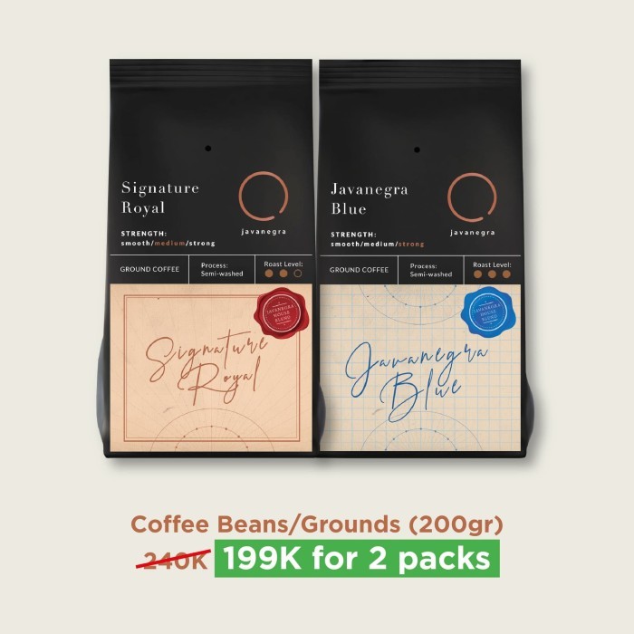 

Termurah 2 Packs Coffee Grounds/Beans