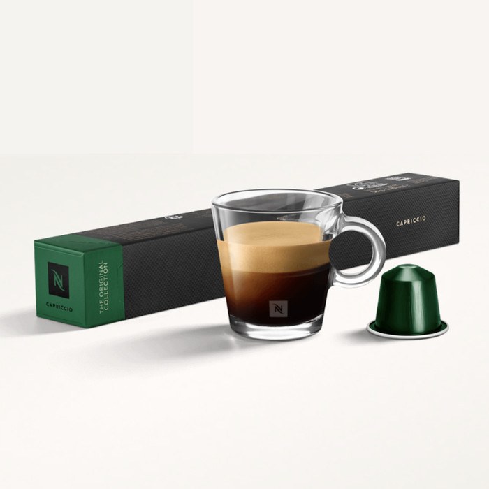 

Terlaris Nespresso Capriccio Coffee Capsule / Kapsul Kopi - 10 Capsules